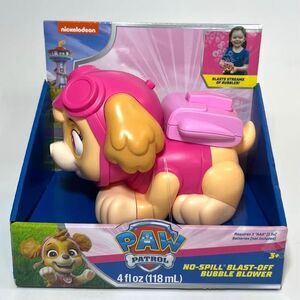 PAW Patrol Skye No-Spill Blast-Off Bubble Blower – 4 fl oz- New!!